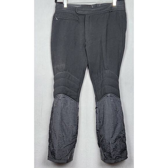 VINTAGE ROFFE JET Pants Mens 36L Black Snowboard Ski Outdoor Measure 34X28" USA - Picture 1 of 16